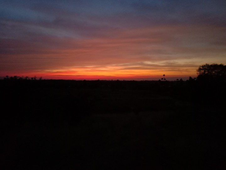 Sunset...