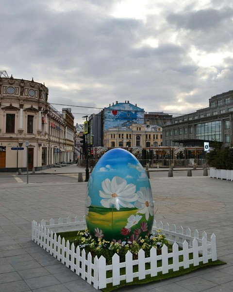 Пасха в Москве