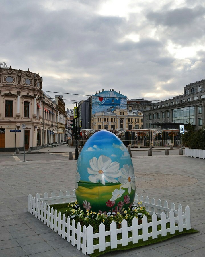 Пасха в Москве