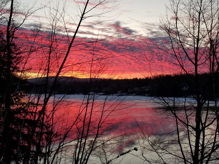 morning river