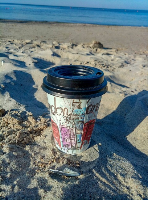Coffee on the beach