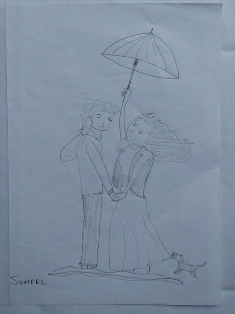 pencil sketch