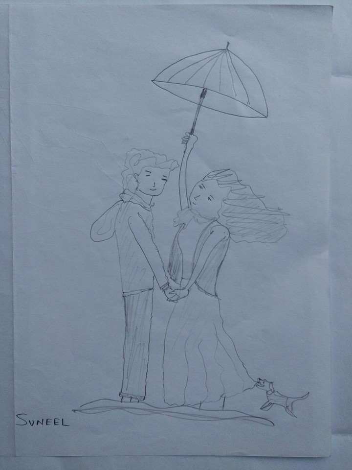 pencil sketch