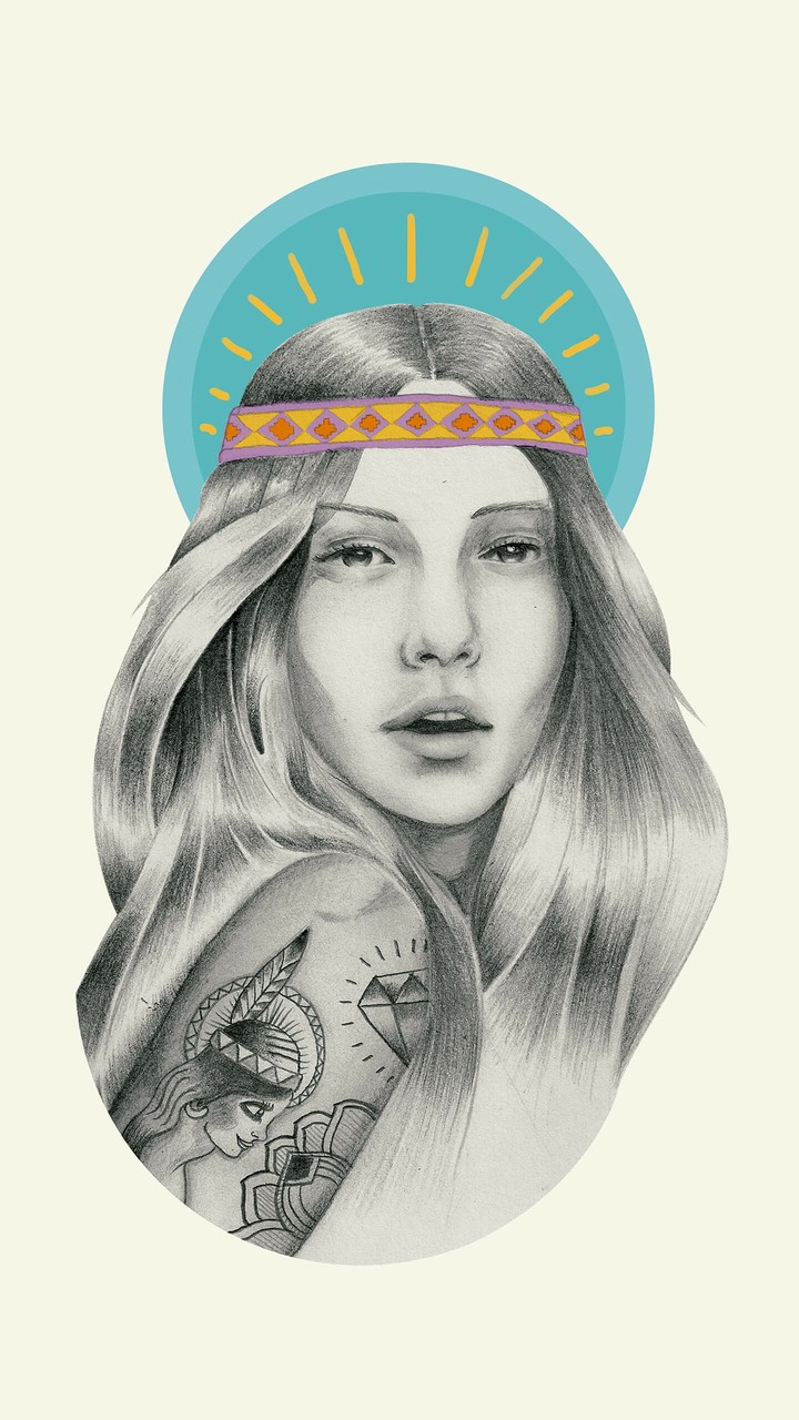 Hippy girl
