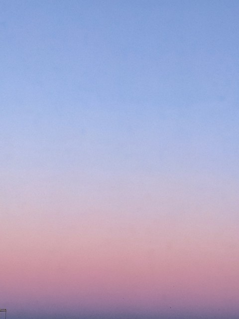 pink sky