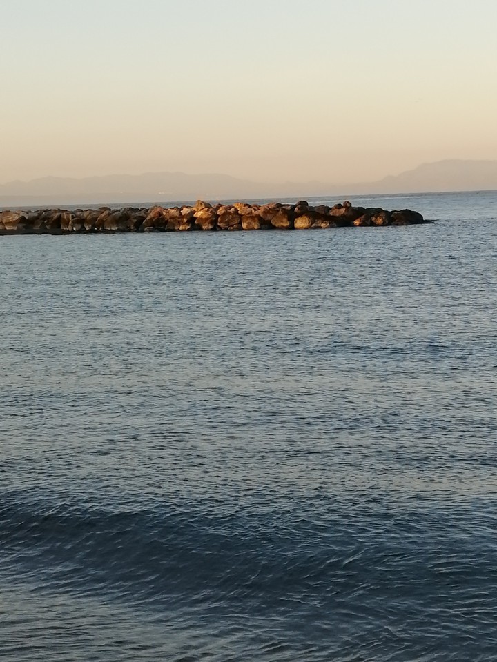 From the beach of Zeralda, Algeria
