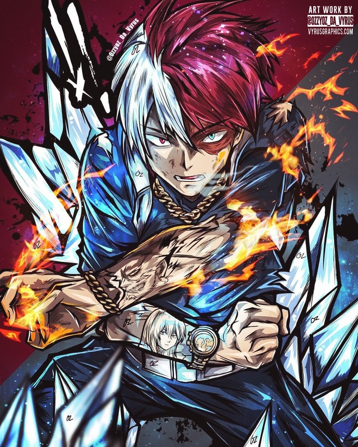 My hero academia Todoroki