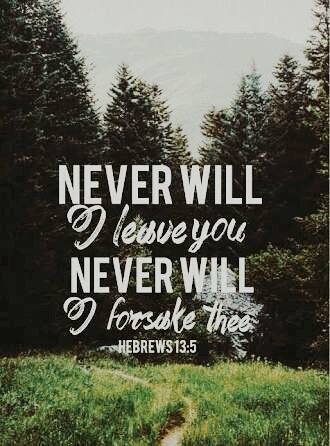 never leave  you
