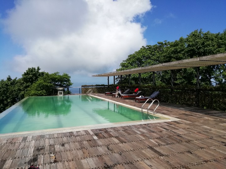 Swimming Pool on hill