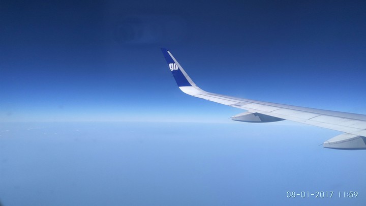 in the sky