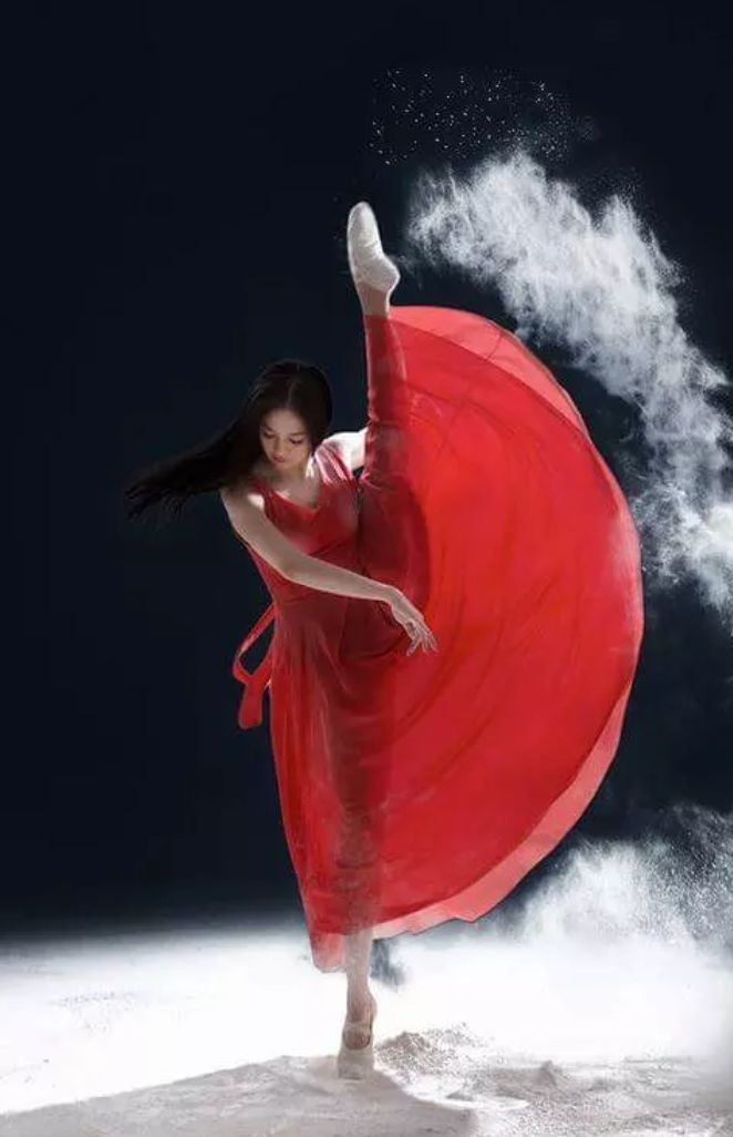 Gymnastic dancer