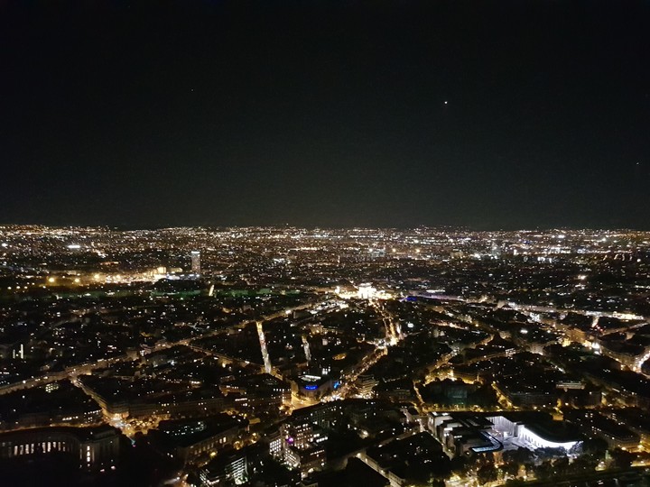 Paris night view