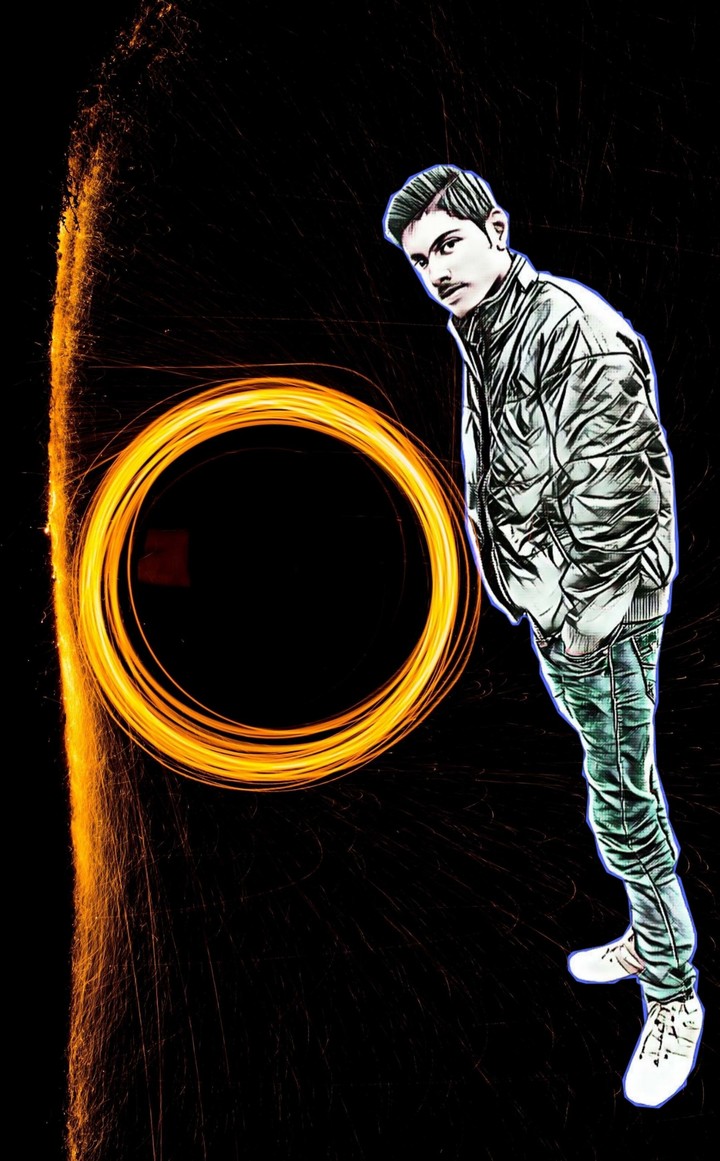 blacken white