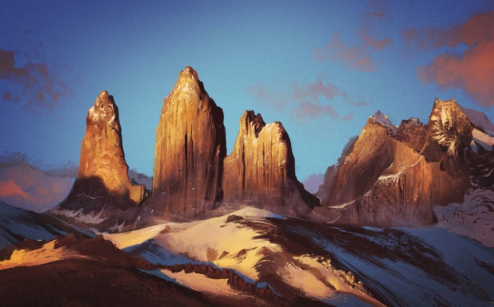 mountains