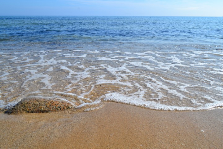 Japan sea Russian beach