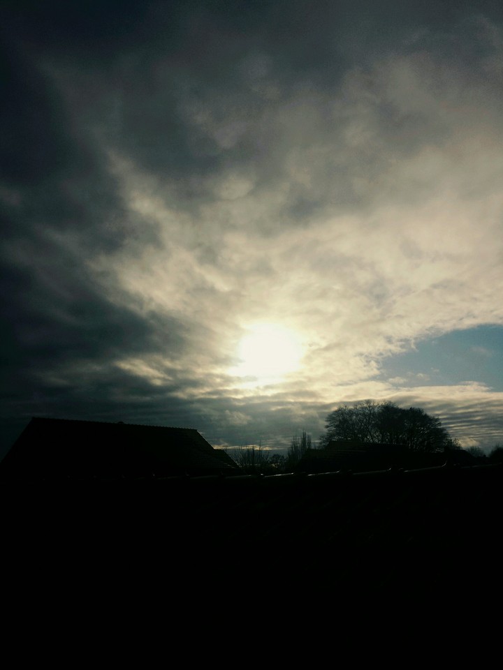 Sun and clouds