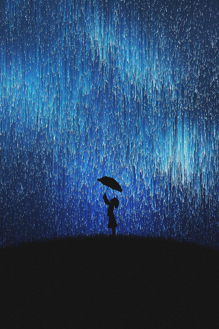 rain in the girl