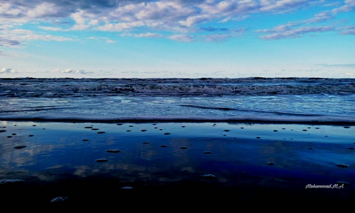 beach of caspian sea
