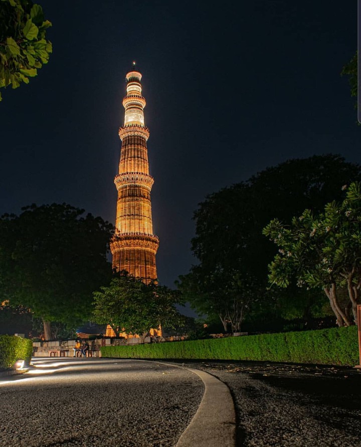 KutubMinar by night