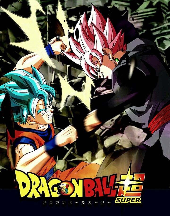 Goku Super Saiyan Blue vs Black Goku Rosé