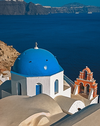 Sunrise at Santorini