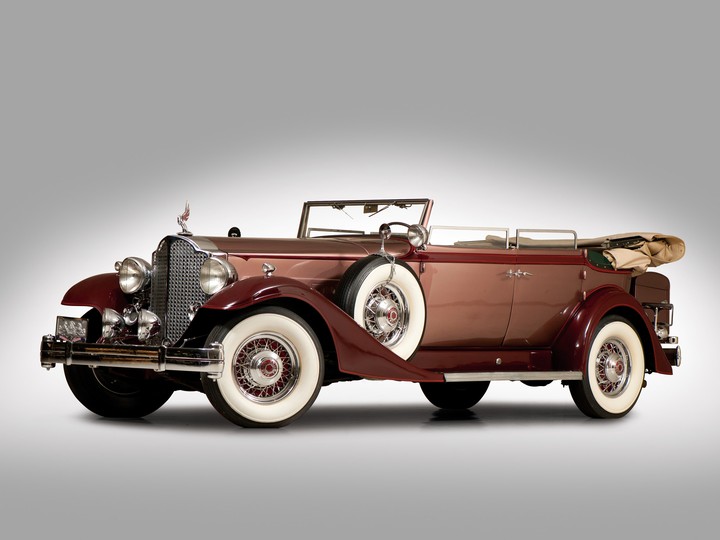 1933 Packard Twelve Convertible Sedan