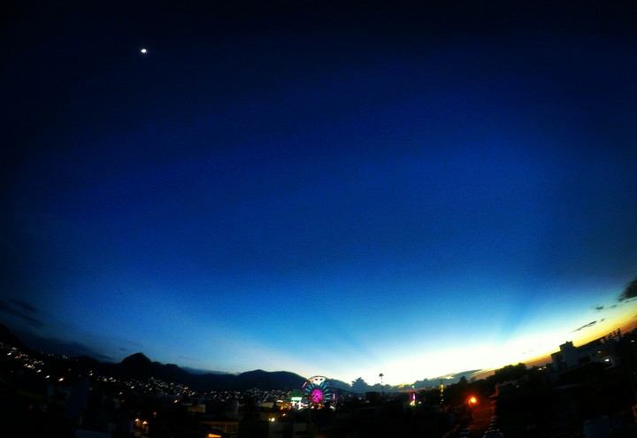 Magnificencia de un ocaso.