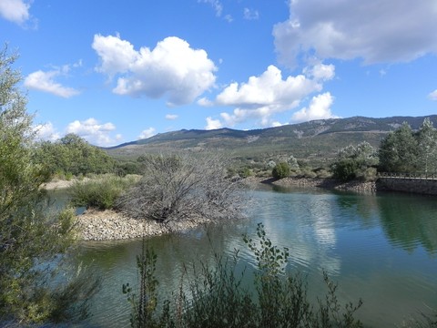 Laguna en la sierra de Madrid