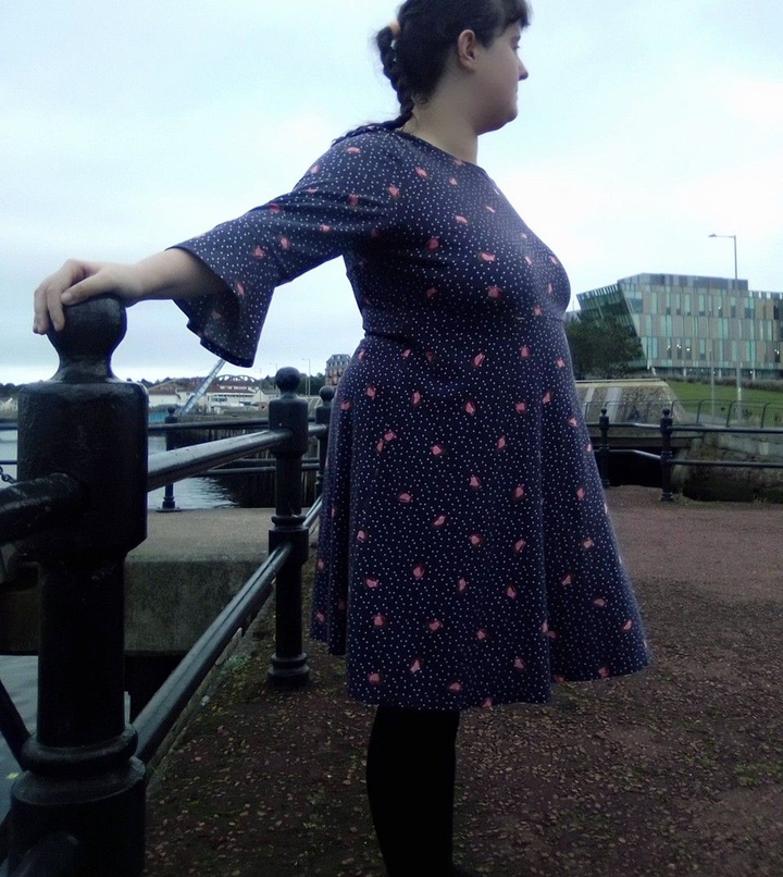 Standing near the water