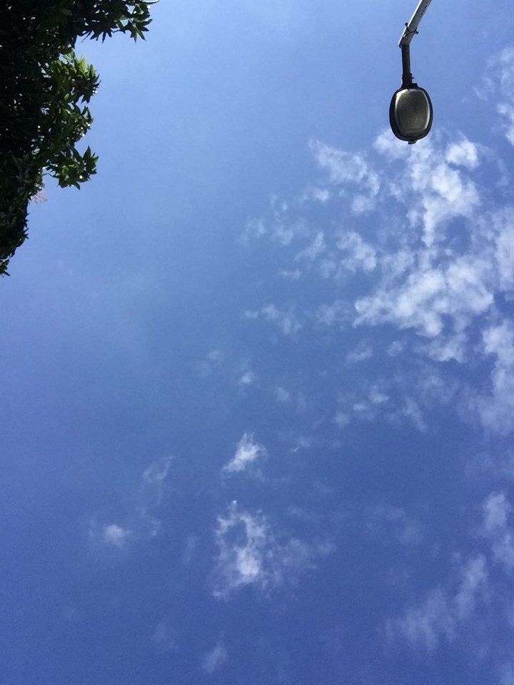 blue soft sky