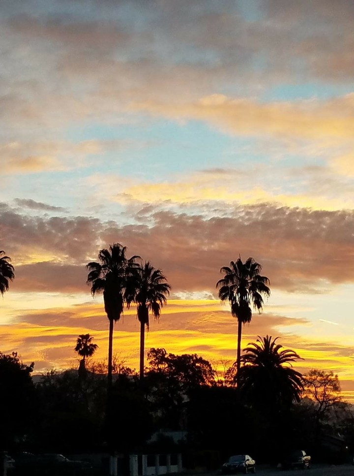 un hermoso amanecer
