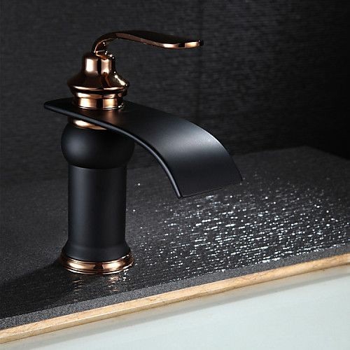 Black & Gold Faucet