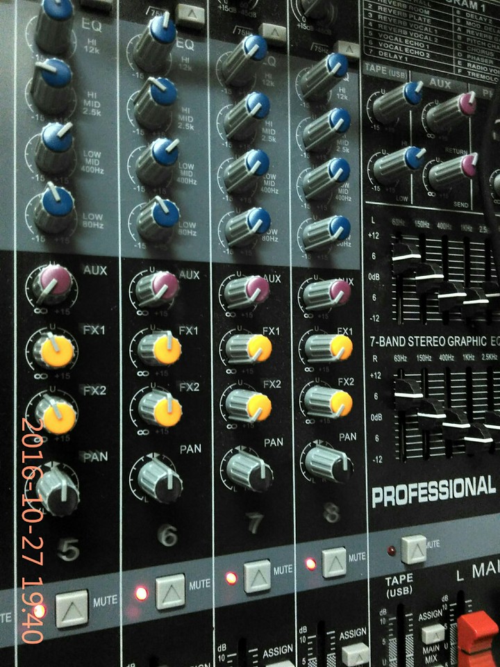 mixing consule