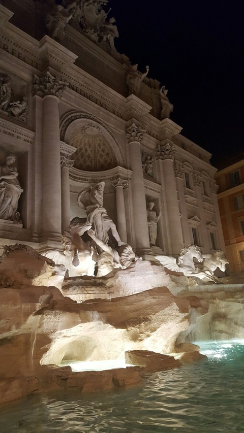 "Fontana di Trevi" in Rome