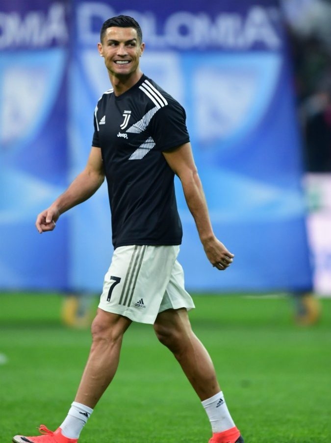 allenamento RONALDO JUVENTUS