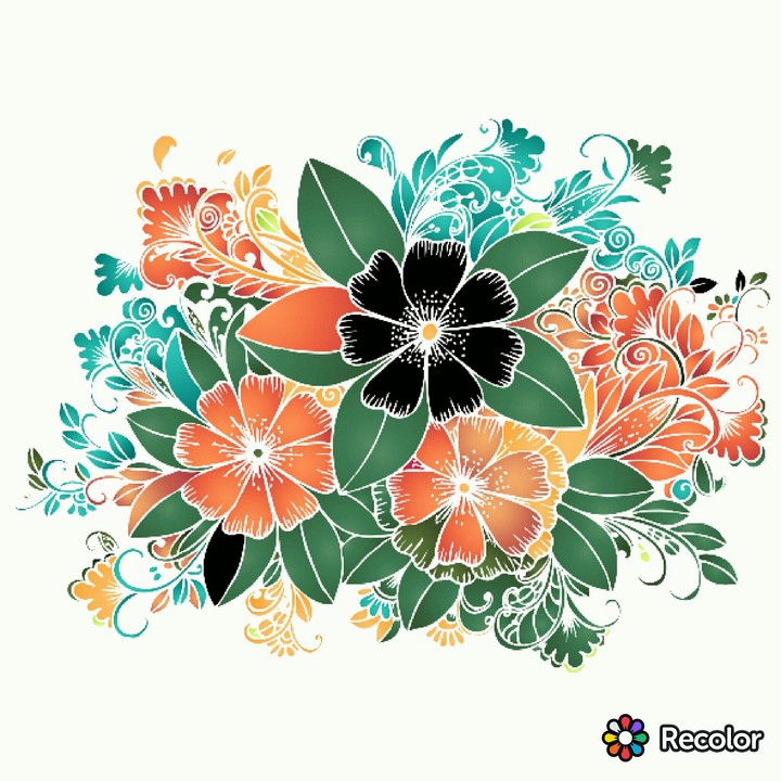 old fashion flowers