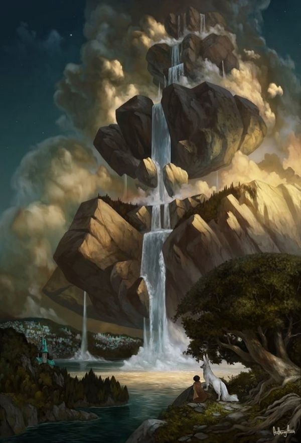 la cascata infinita