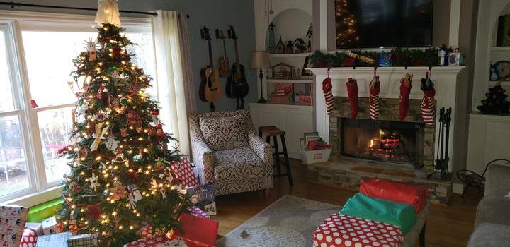 Christmas morning