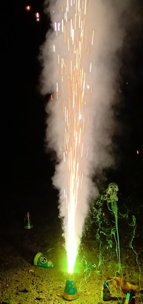 fonds d'écran fireworks, night