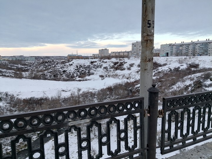 мост, город Воркута