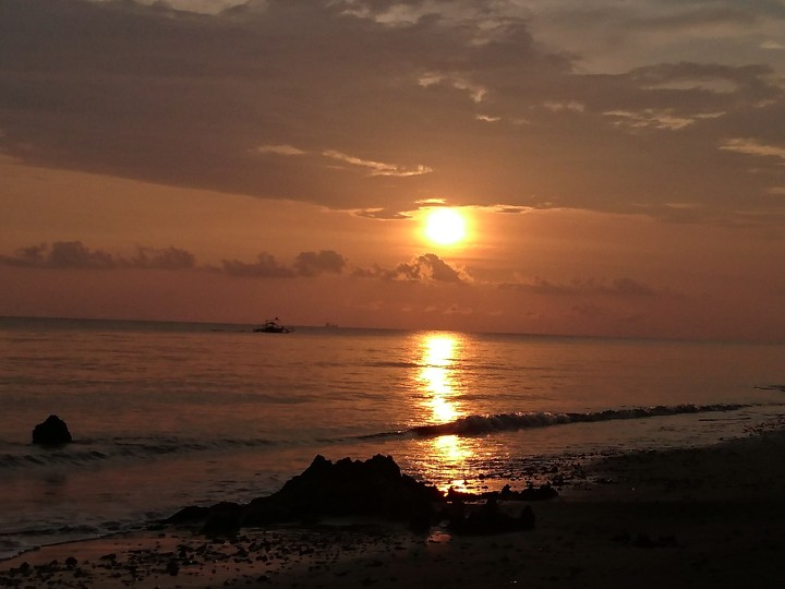 The sunset