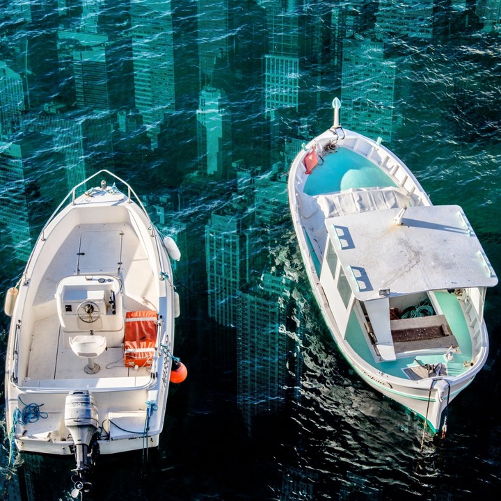 Somewhere in the sea