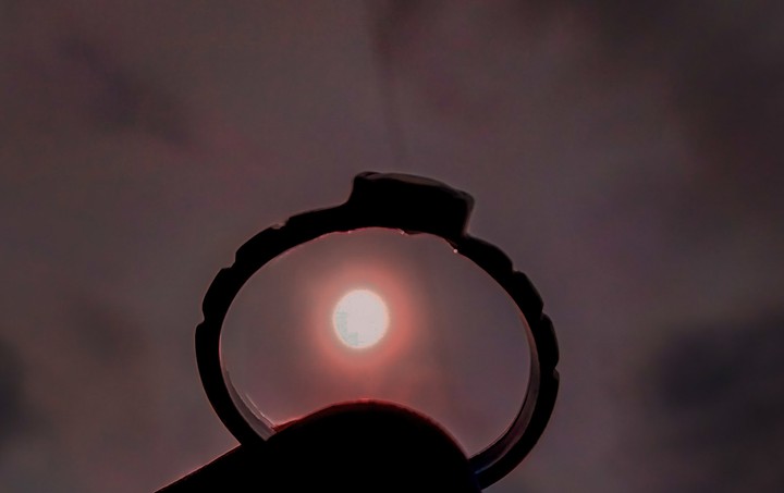 ring and sun