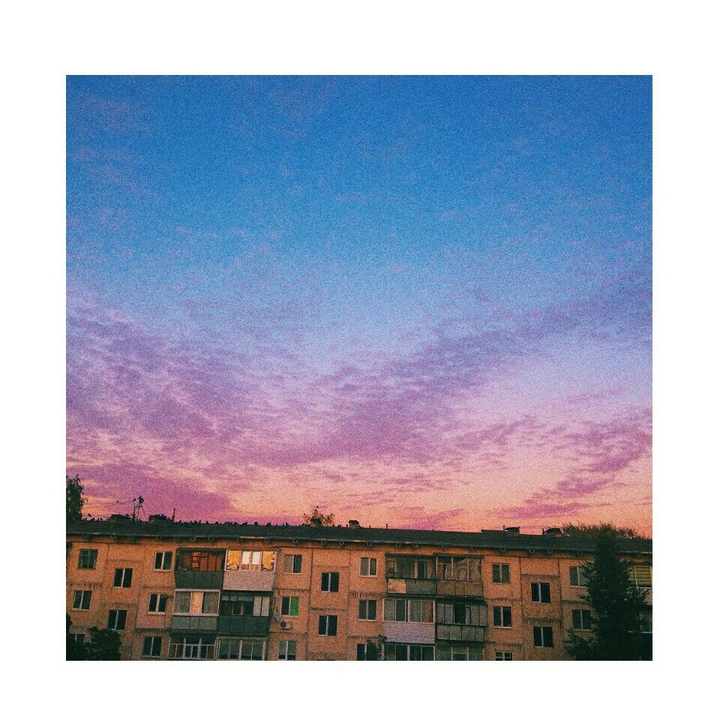 town and sky