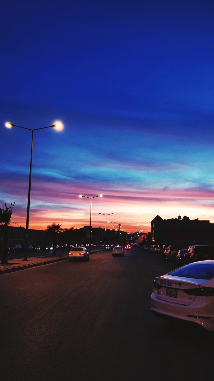 sun set from riadh
