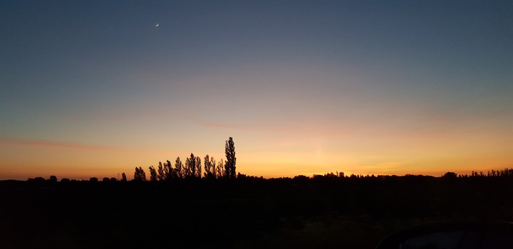 coucher soleil