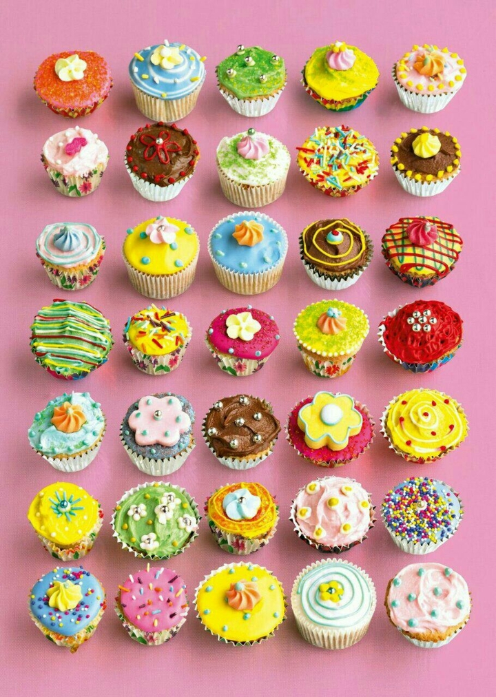 Colorful cupcakes