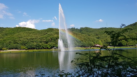 fountain, nature wallpapers