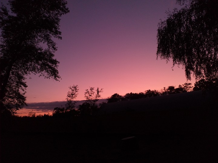 pink sky