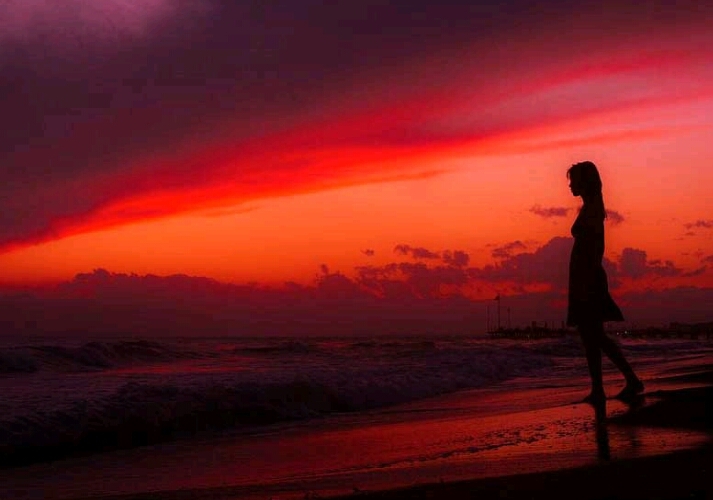 غروب افتاب